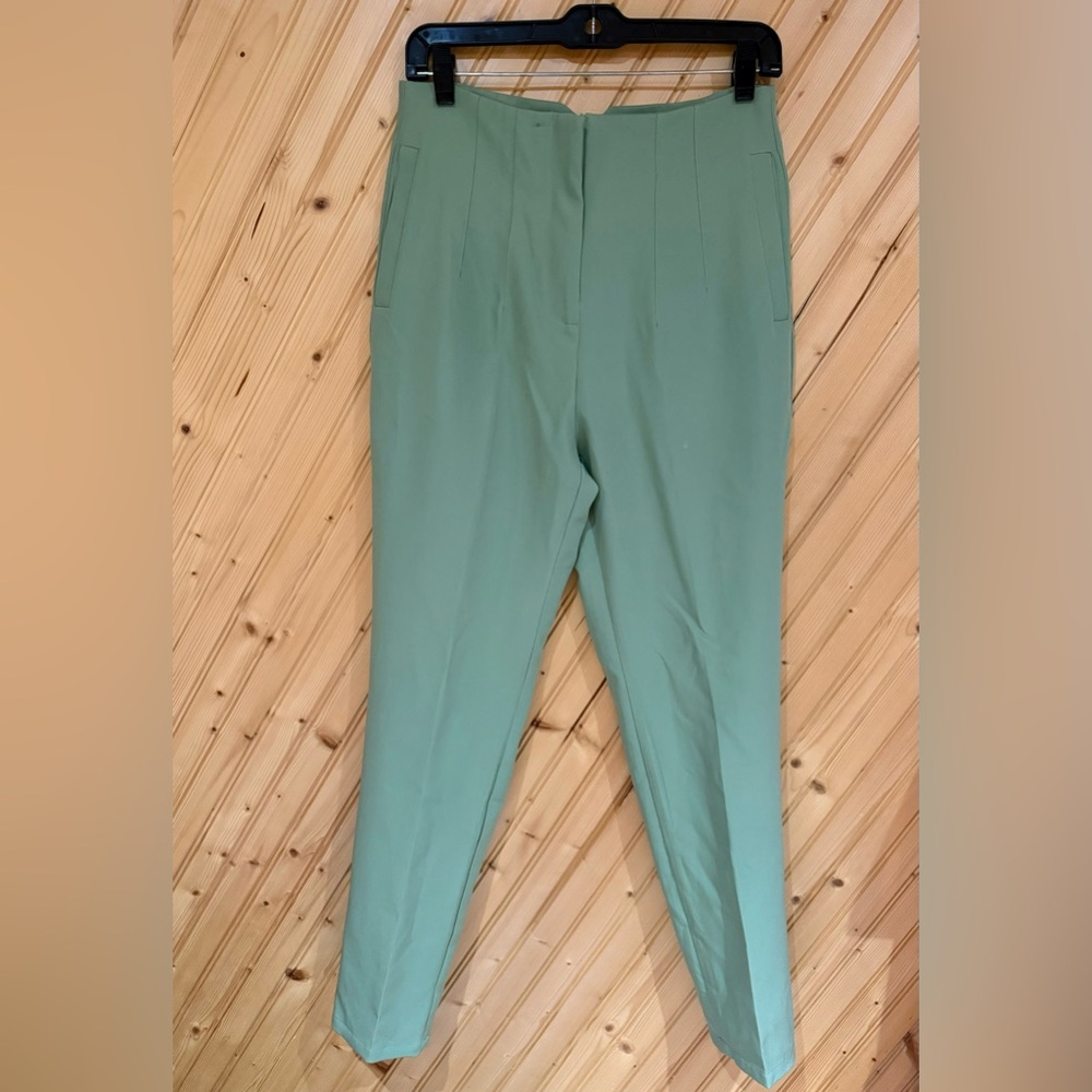 Green SHEIN High-Waist Pants - Size M